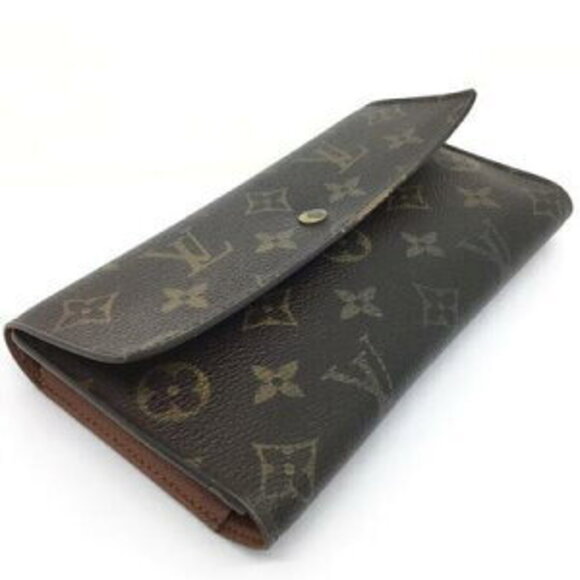 Louis Vuitton Tri fold Long Wallet Monogram - Picture 3 of 9